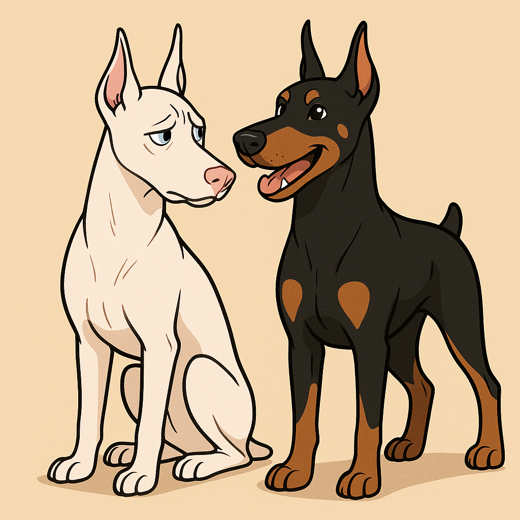 Albinism in Dogs: The Truth About White Dobermans and Why Ethical Breeders Avoid This Genetic Mutation