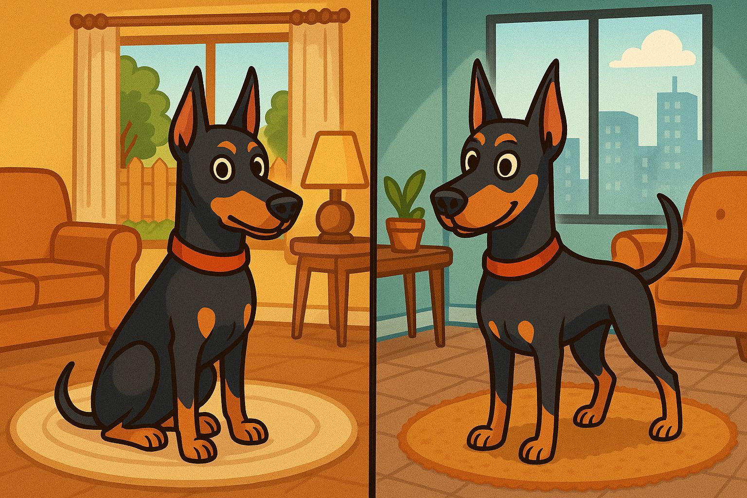Doberman in Apartment vs House: What You Need to Know