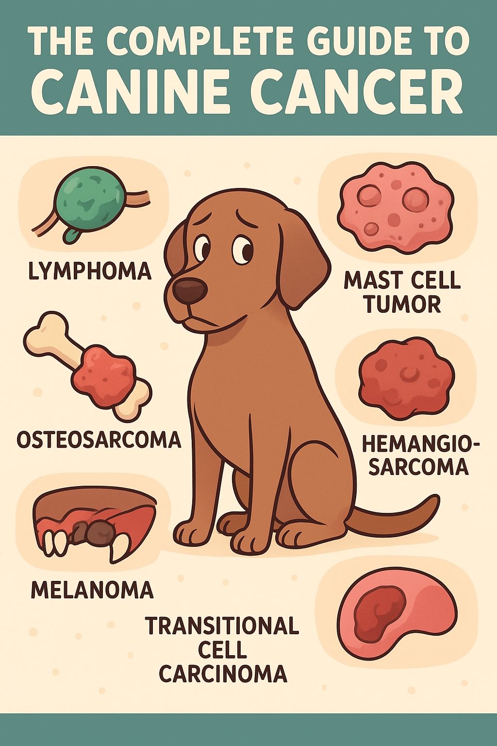 All type of Canine Cancer: Types, Prognosis, Treatment, and Prevention